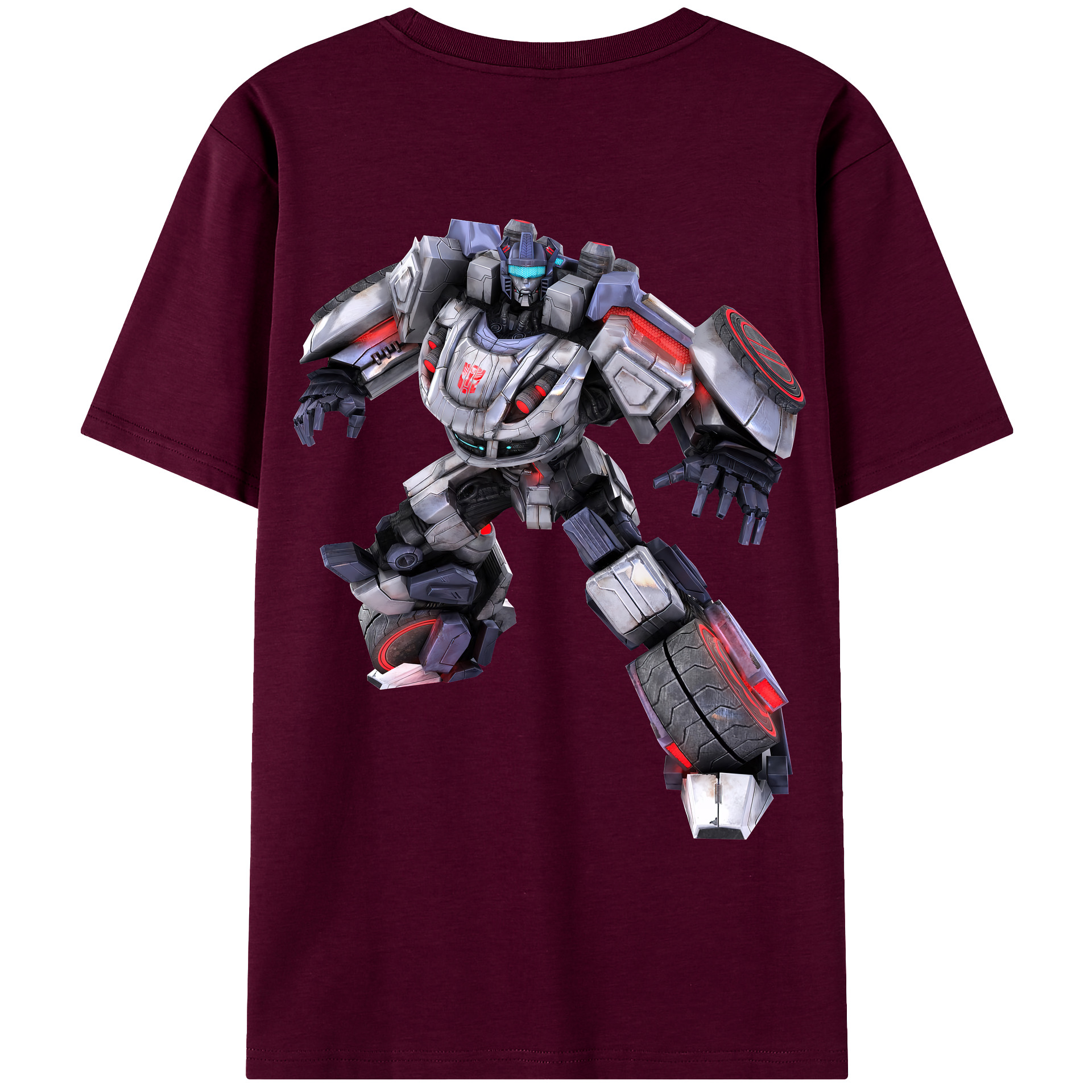 （画像用） Transformers トランスフォーマー レディース半袖Tシャツ(バックプリント)